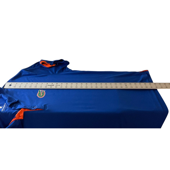 Colosseum Men’s XXL Florida Gators Blue Orange Polo Shirt Embroidered Logo - Picture 5 of 8